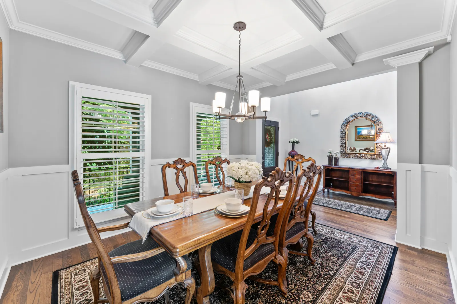 Formal dining room